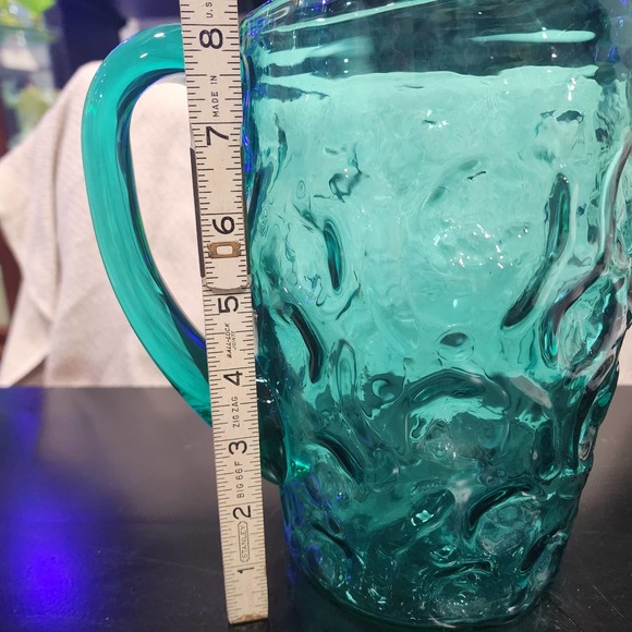 Bryce El Rancho Teal Pitcher - Picture 4 of 5